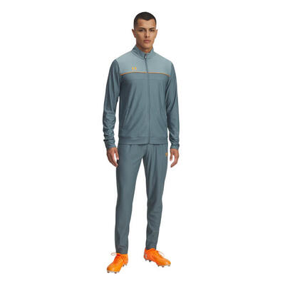 Tuta Allenamento Uomo Under Armour Challenger Grigio Arancio