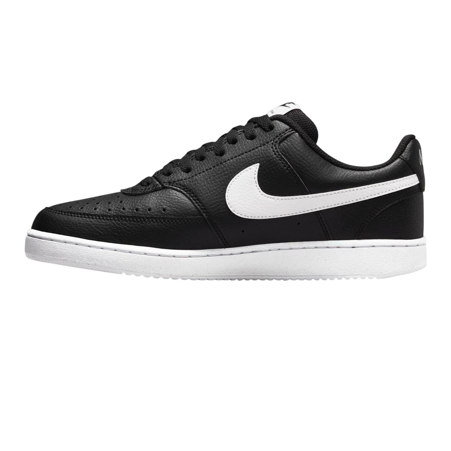 "Vision Low" Sneaker für , Leder Herren Schwarz/Weiß 3/4