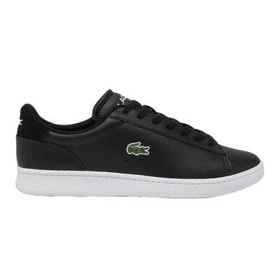 Scarpe Sportive Pelle PiattaUomo Lacoste Carnaby Nero Bianco