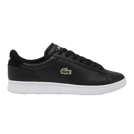 Scarpe Sportive Pelle PiattaUomo Lacoste Carnaby Nero Bianco