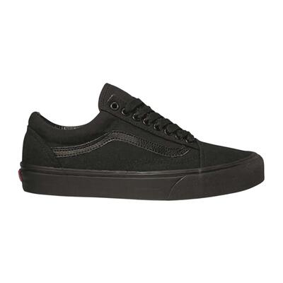 Old skoolcanvas sportschoenen voor heren (zwart)