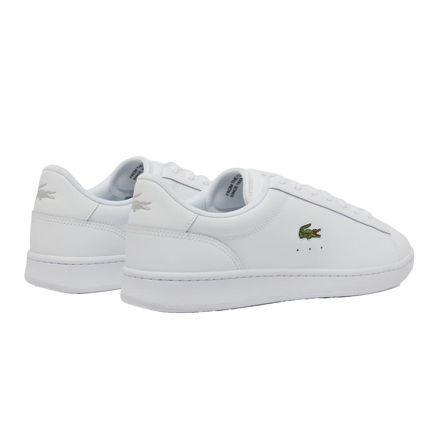 Scarpe Sportive Pelle PiattaUomo Lacoste Carnaby Bianco 2/5