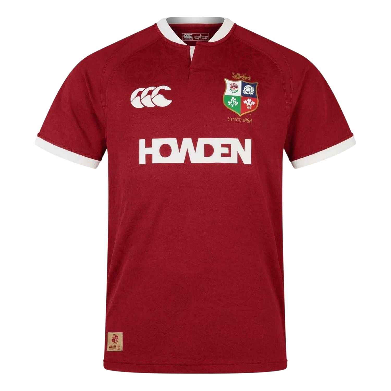 Maillot De Rugby Motif/style British & Irish Lions Homme (Rouge Écarlate) 2/5