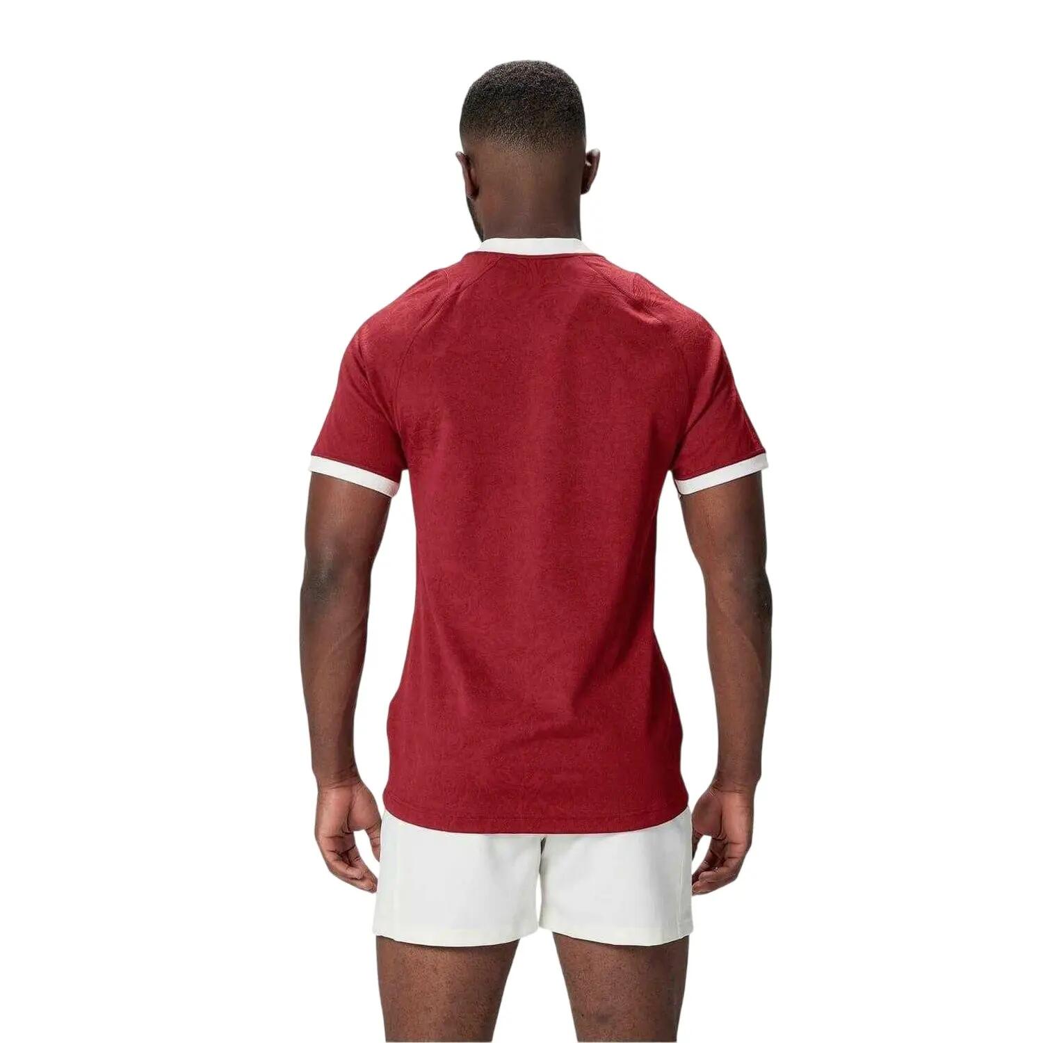 Maillot De Rugby Motif/style British & Irish Lions Homme (Rouge Écarlate) 3/5