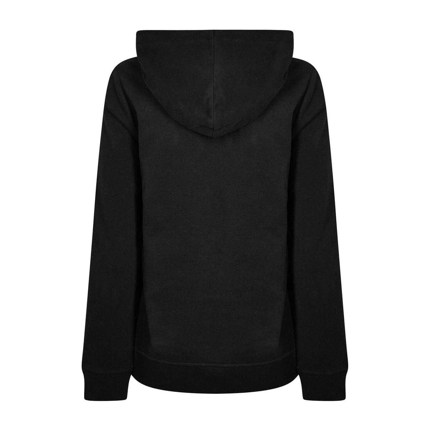 Sweat À Capuche Motif/style Logo Femme (Noir) 2/4