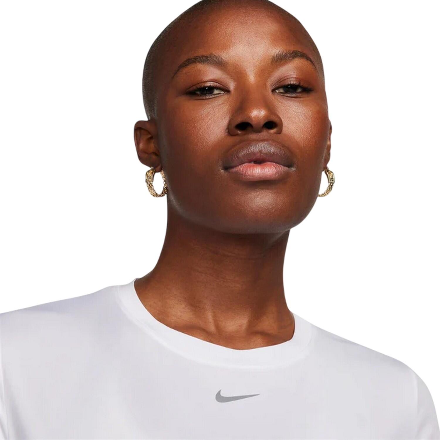 Womens/Ladies One DriFIT Standard Top (White) 4/4