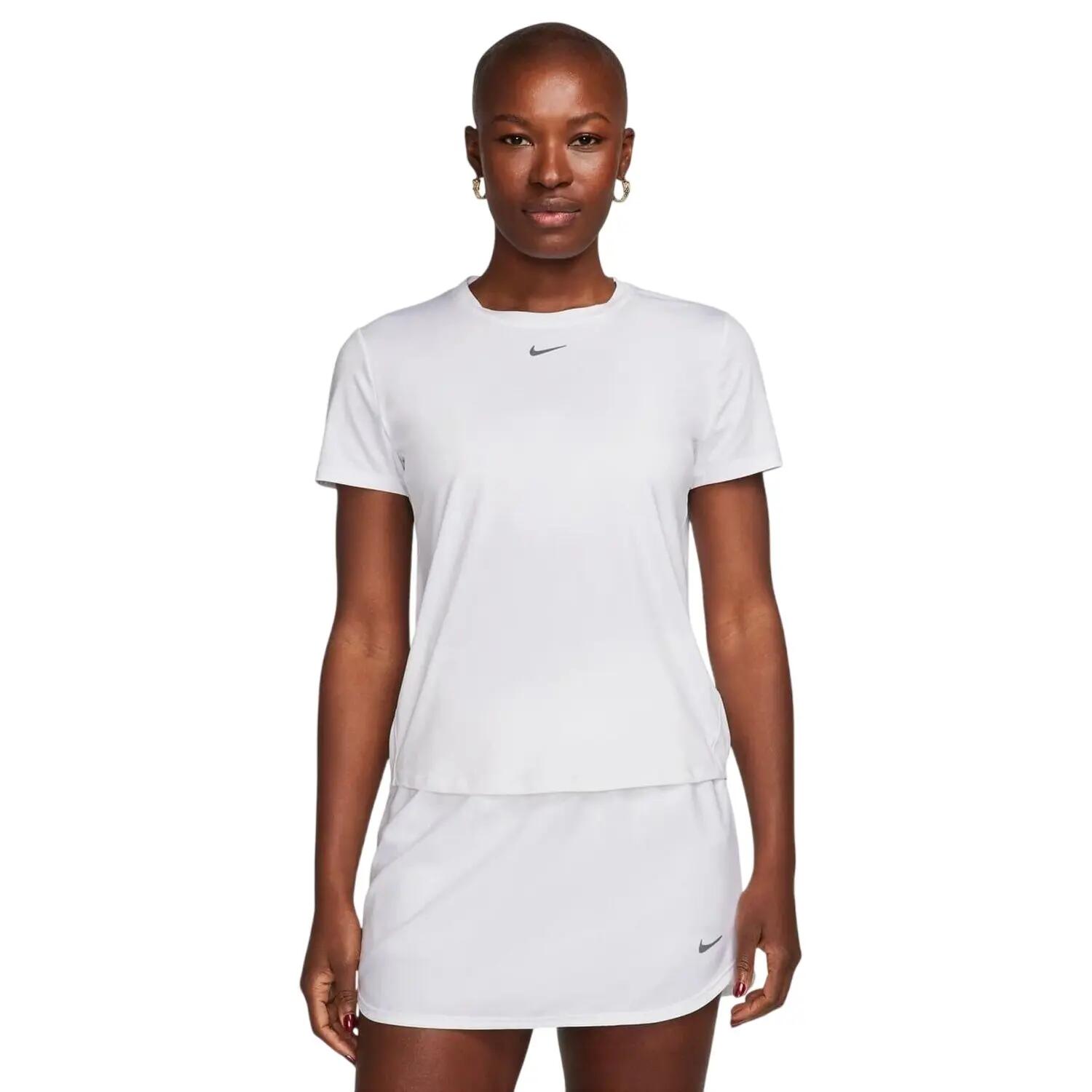 Top Standard DriFIT Donna Nike One Bianco 2/4