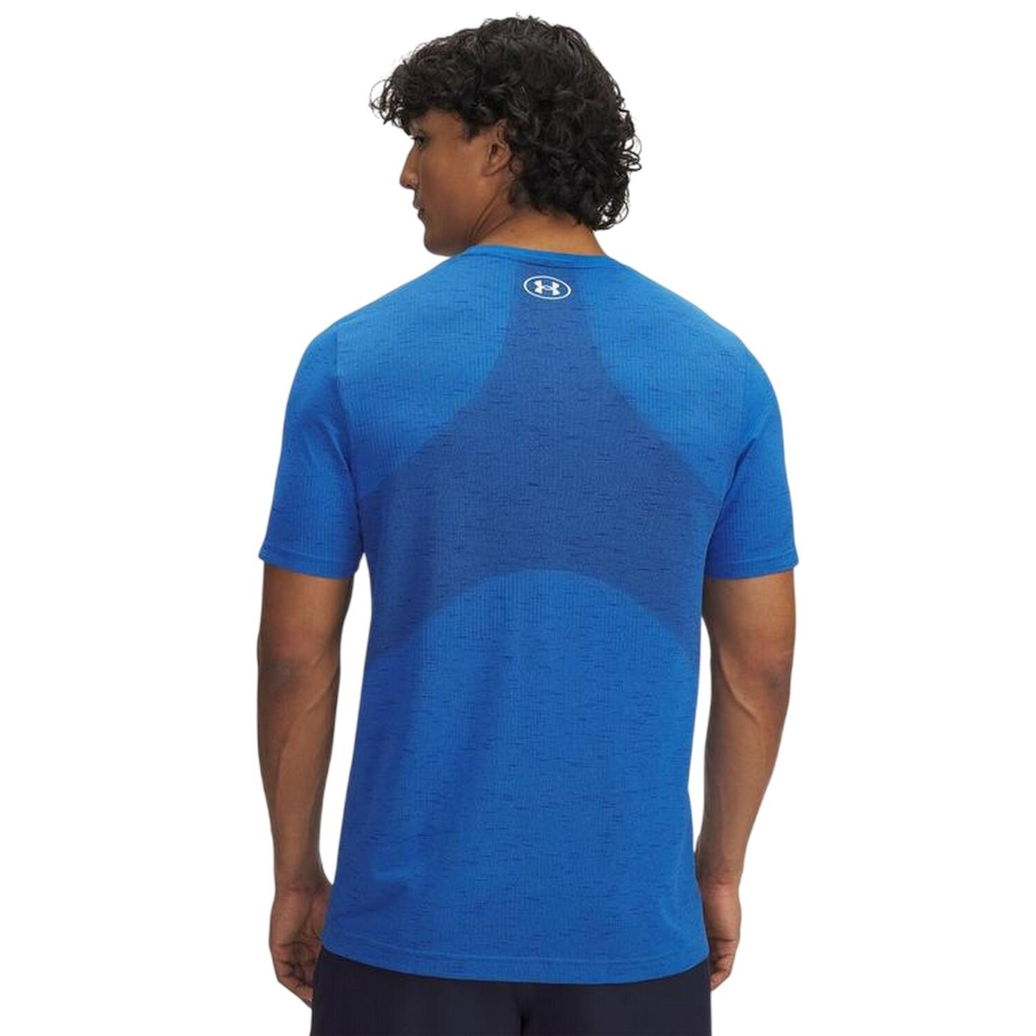 Maglietta Senza Cuciture Uomo Under Armour Vanish Atlantide 2/4