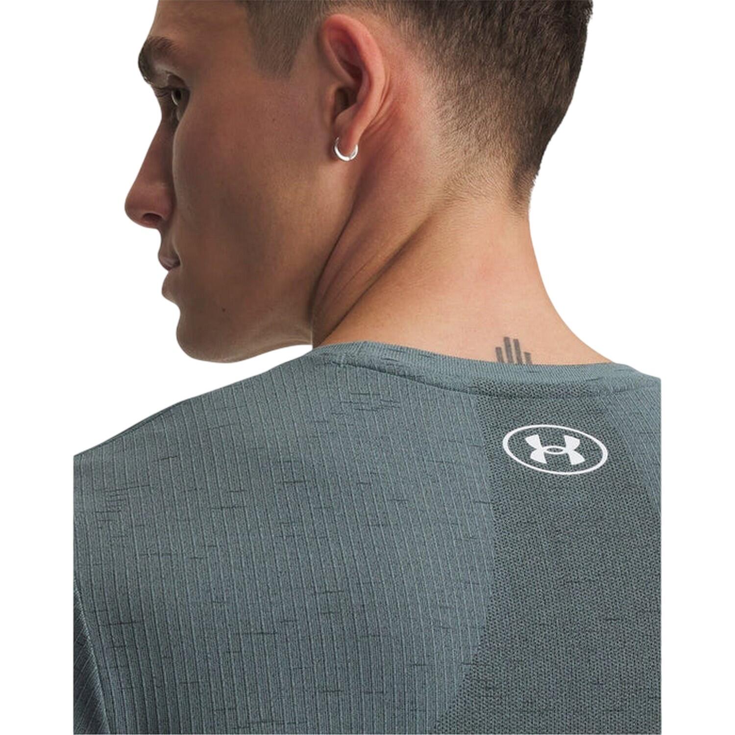 Maglietta Senza Cuciture Uomo Under Armour Vanish Jasper 3/4