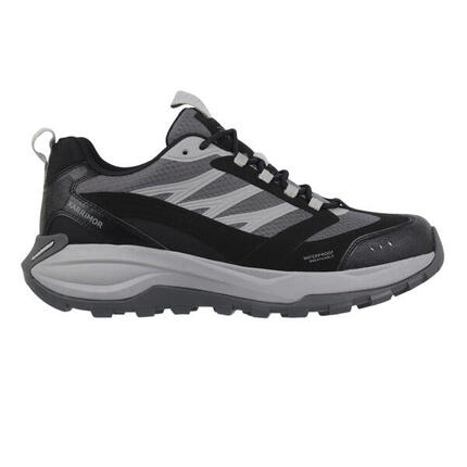 Zapatillas Deportivas de Cuero Nano X3 Plano para Hombre Gris, Negro