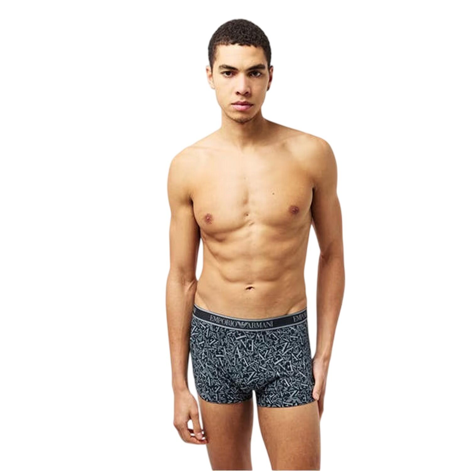 Lot De 3 Boxers CORE Homme (Bleu Imprimé) 3/7