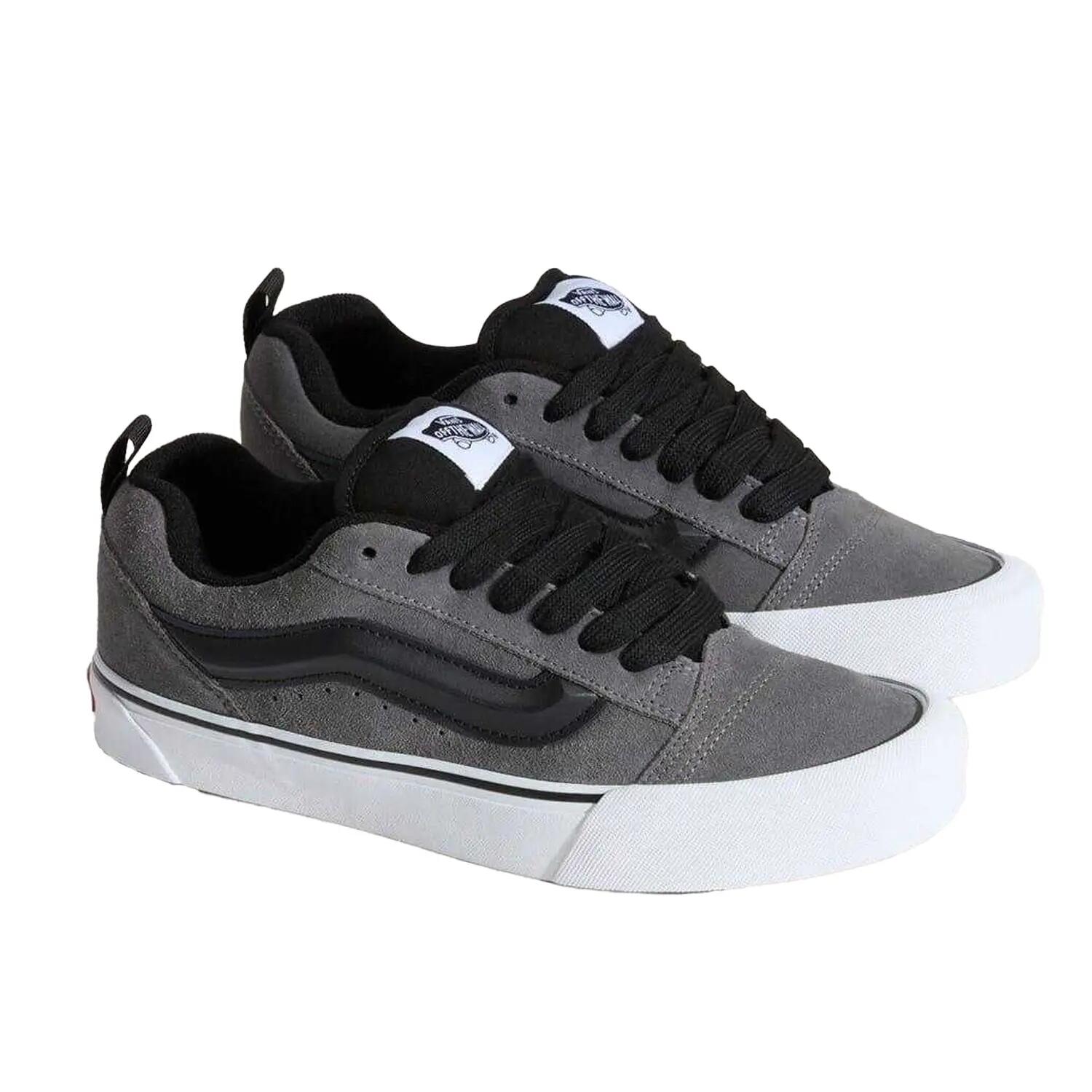 Scarpe Da Skate Imbottito Pelle ScamosciataUomo Vans Knu Skool Peltro 4/4