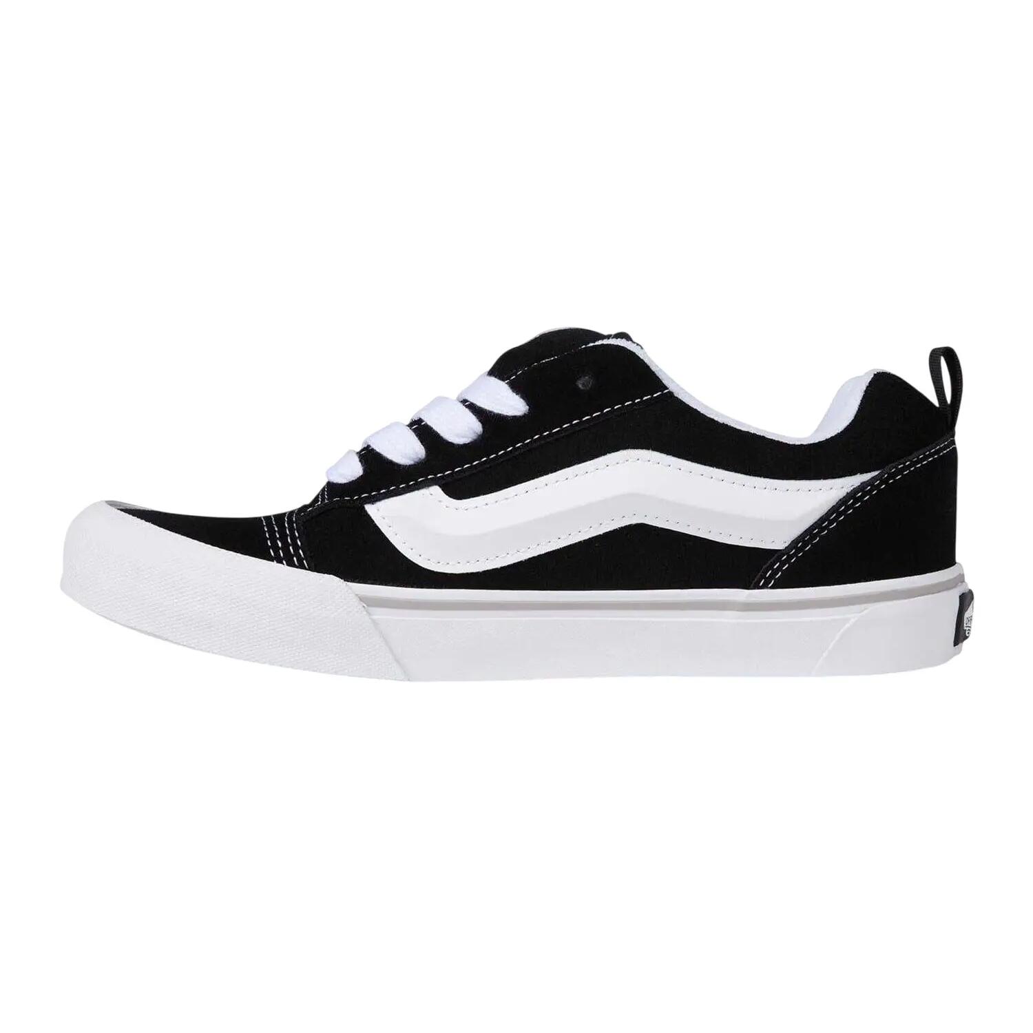 Vans Knu Skool Black White (Youth) 3/4