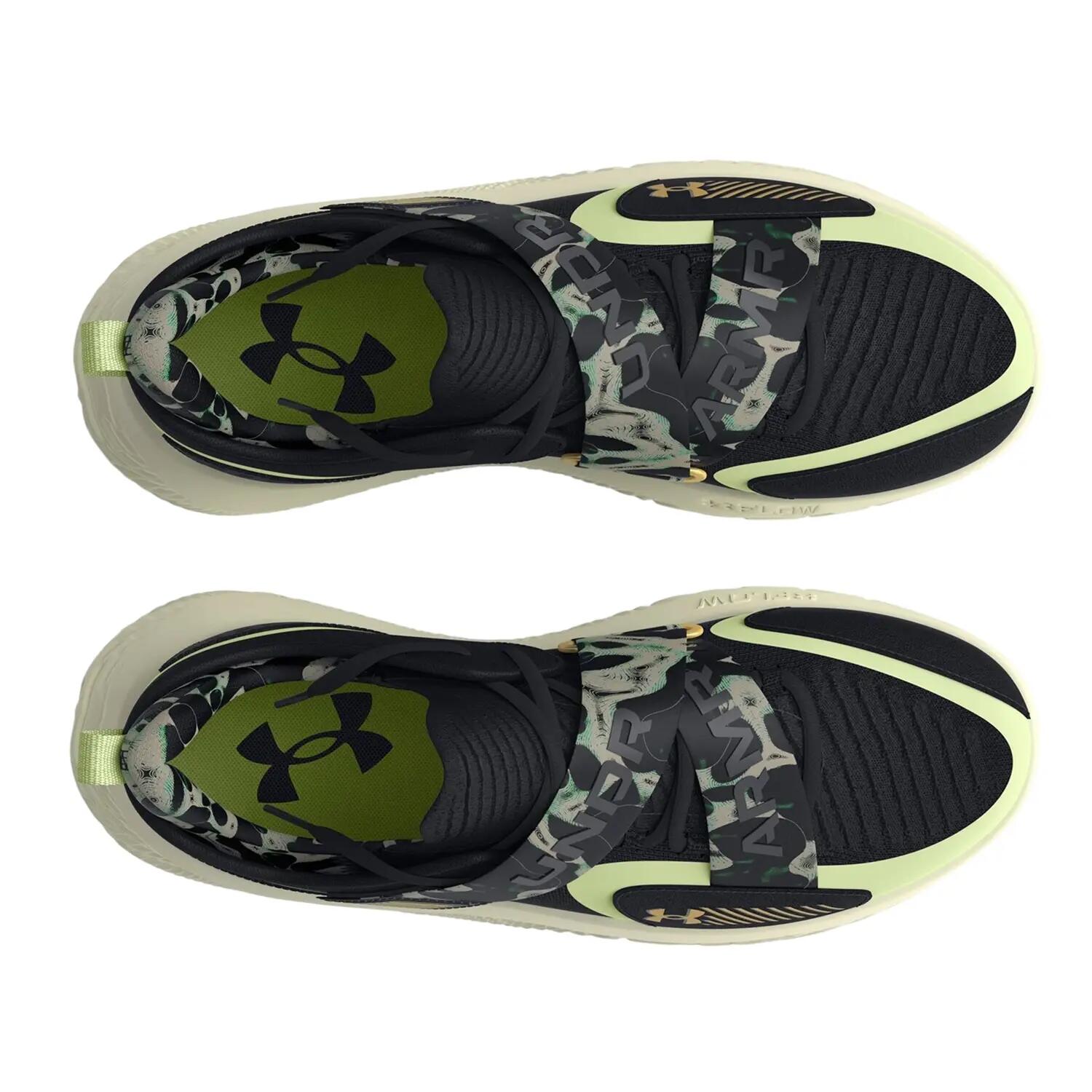Chaussures De Basket Motif/style Camouflage FLOW FUTR Homme (Noir) 3/5
