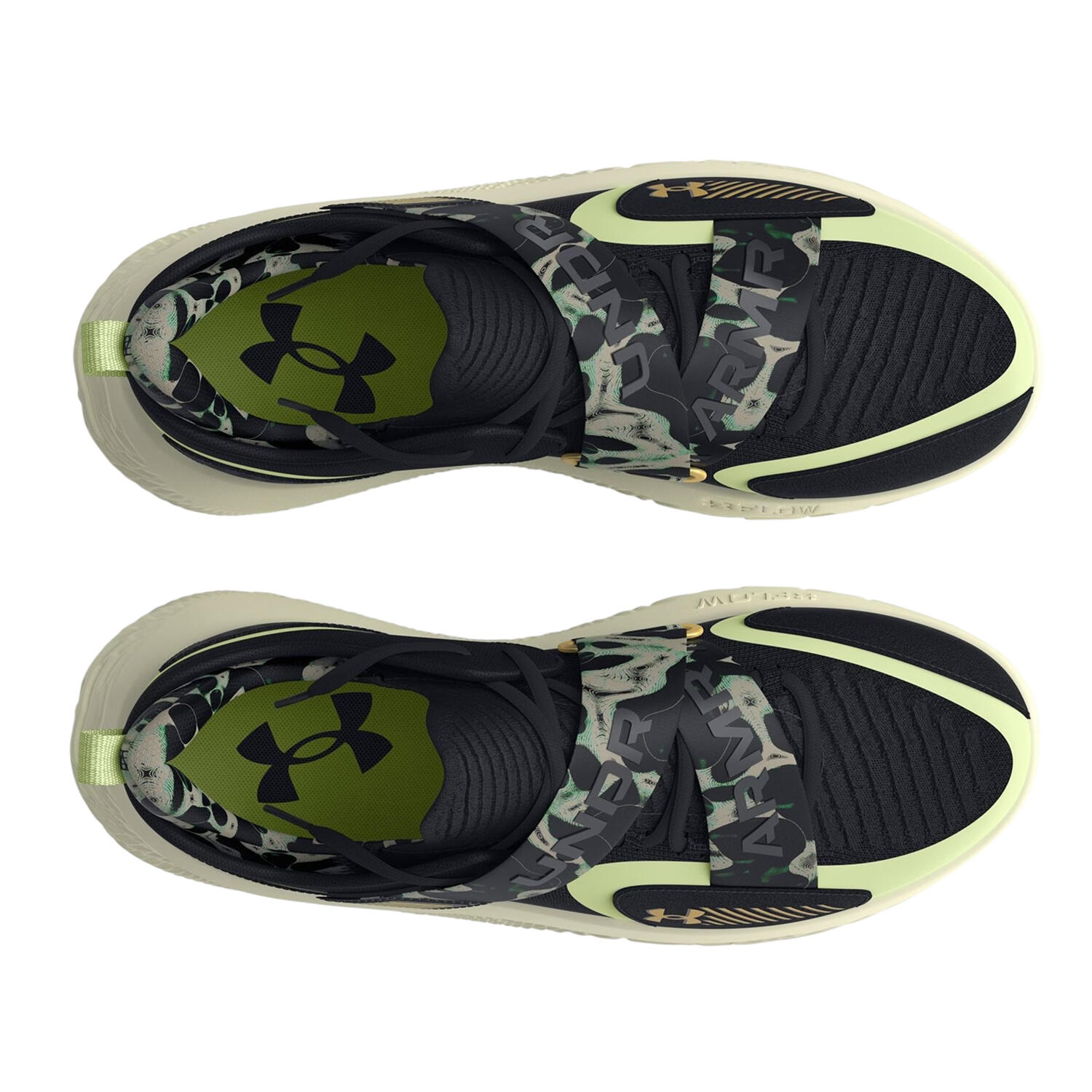 Zapatillas de baloncesto Under Armour Flow Futr X 4 Camo 3/4