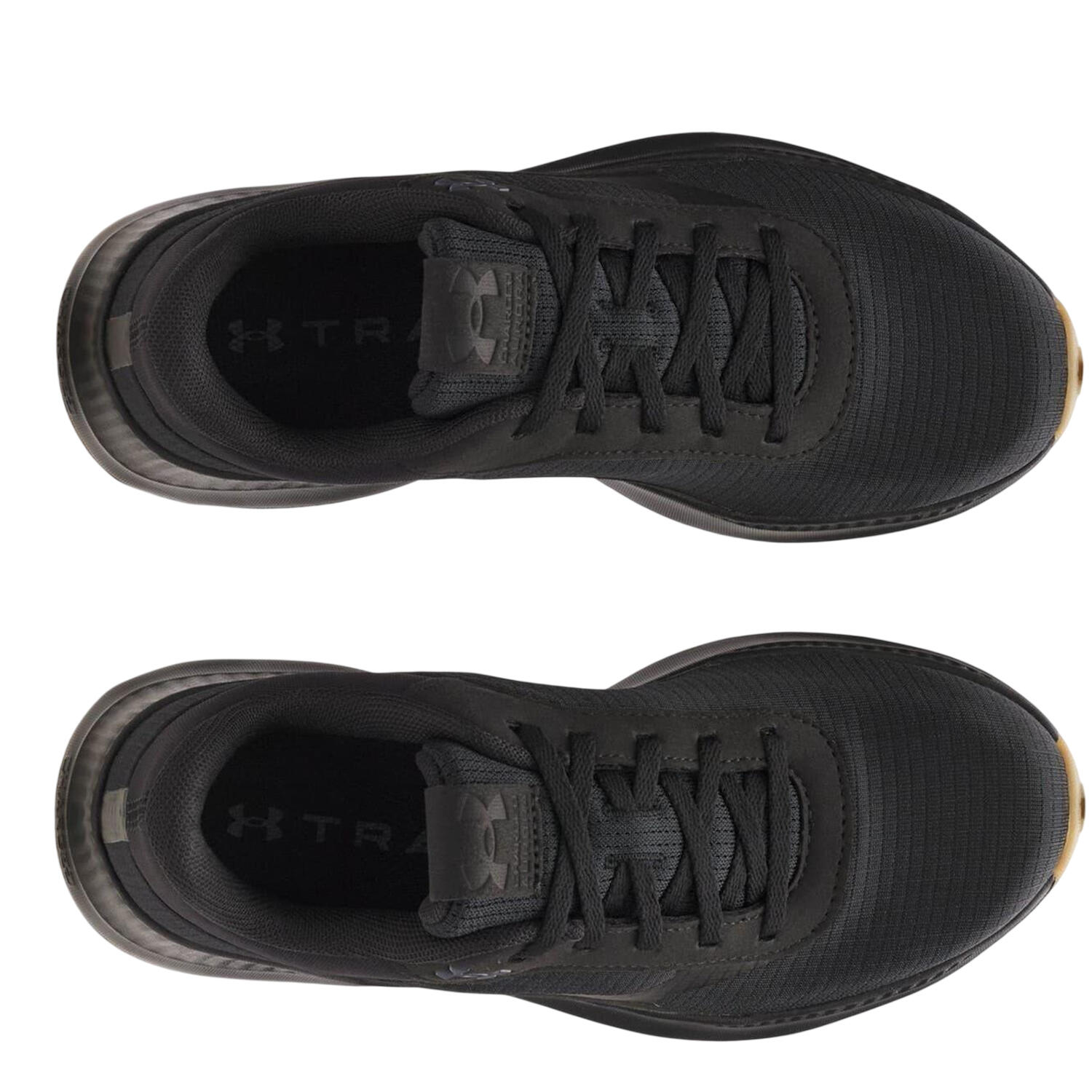 "Aurora" Sneaker für Damen Schwarz/Gummi Rosa 3/6