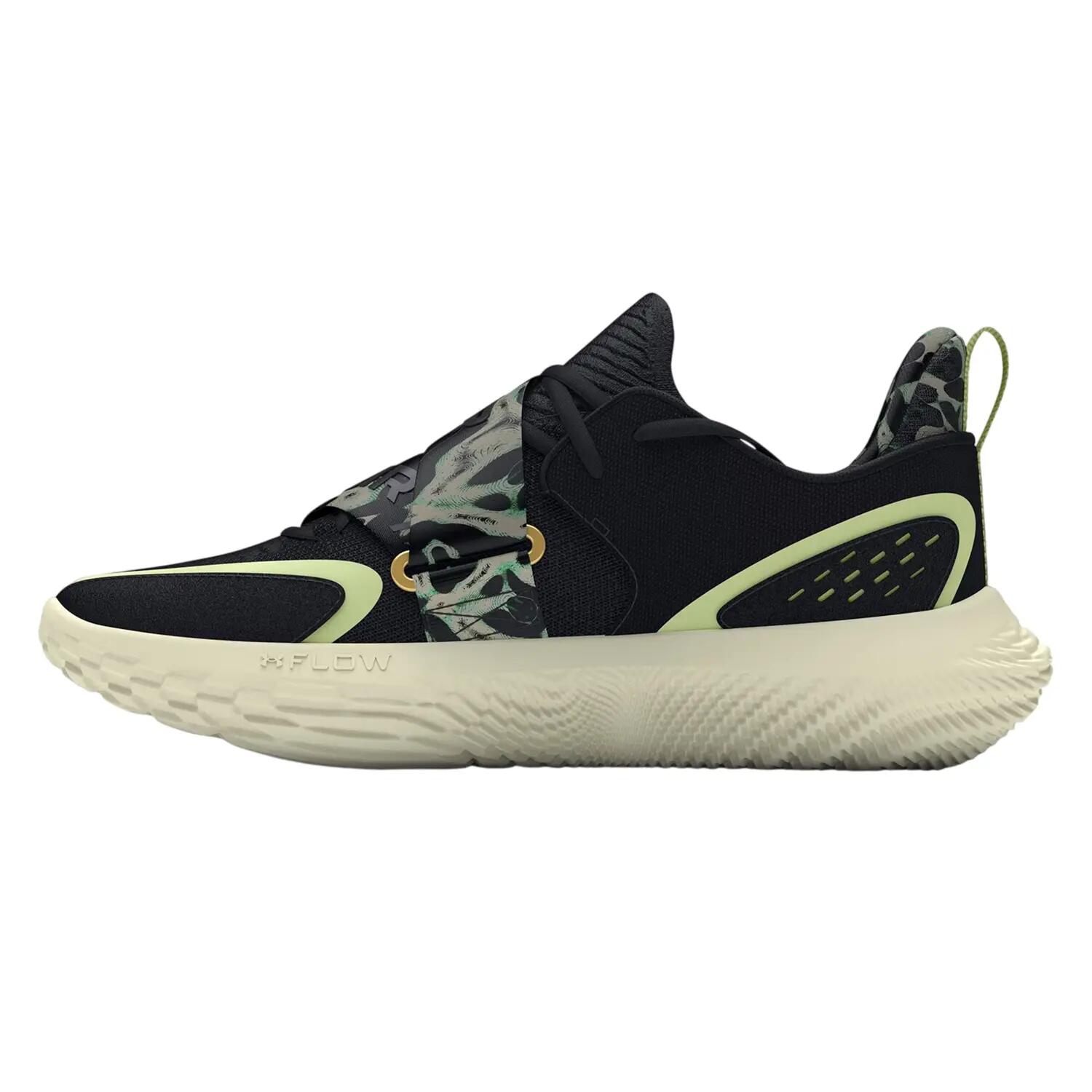 Chaussures De Basket Motif/style Camouflage FLOW FUTR Homme (Noir) 2/5