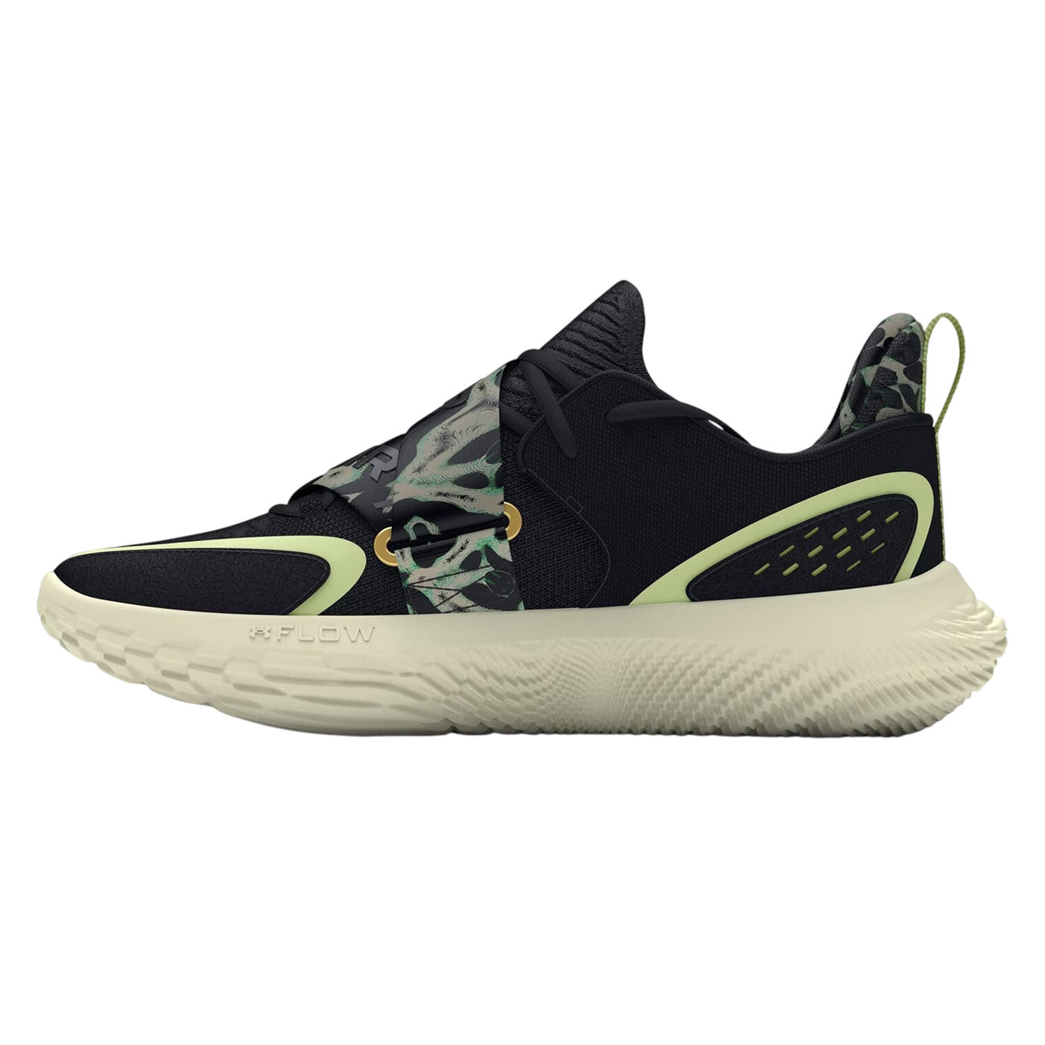 Scarpe Da Pallacanestro Camo Pelle Punta RotondaUomo Under Armour Flow Futr X 4 2/4