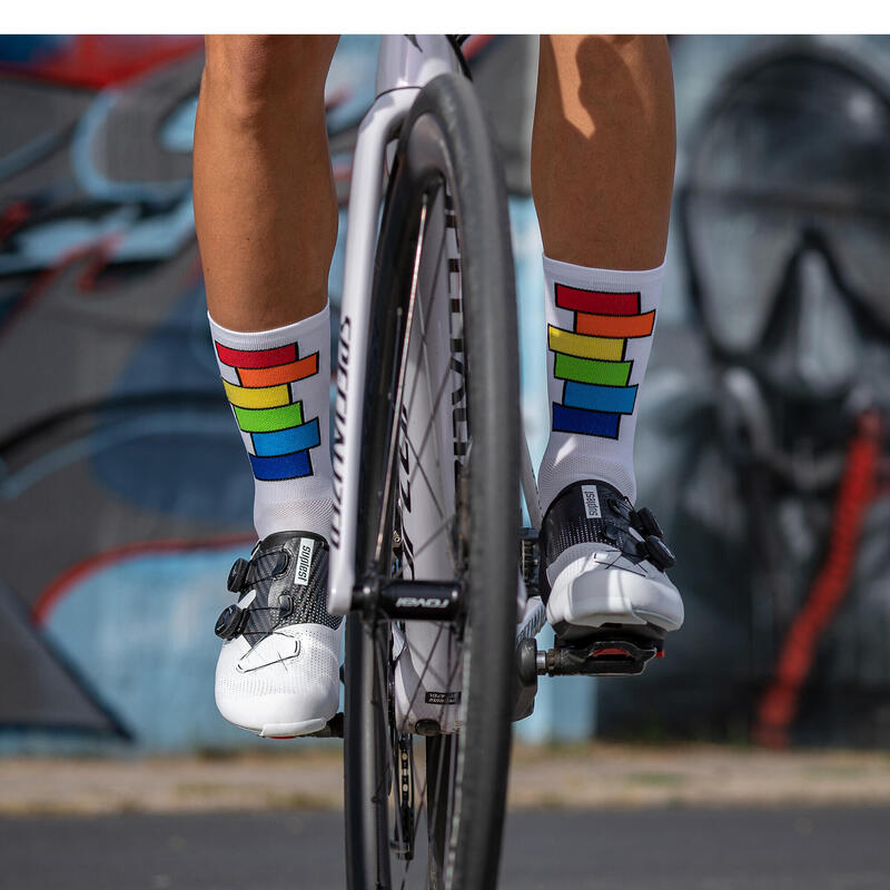 Skarpetki Rowerowe Unisex Luxa Rainbow