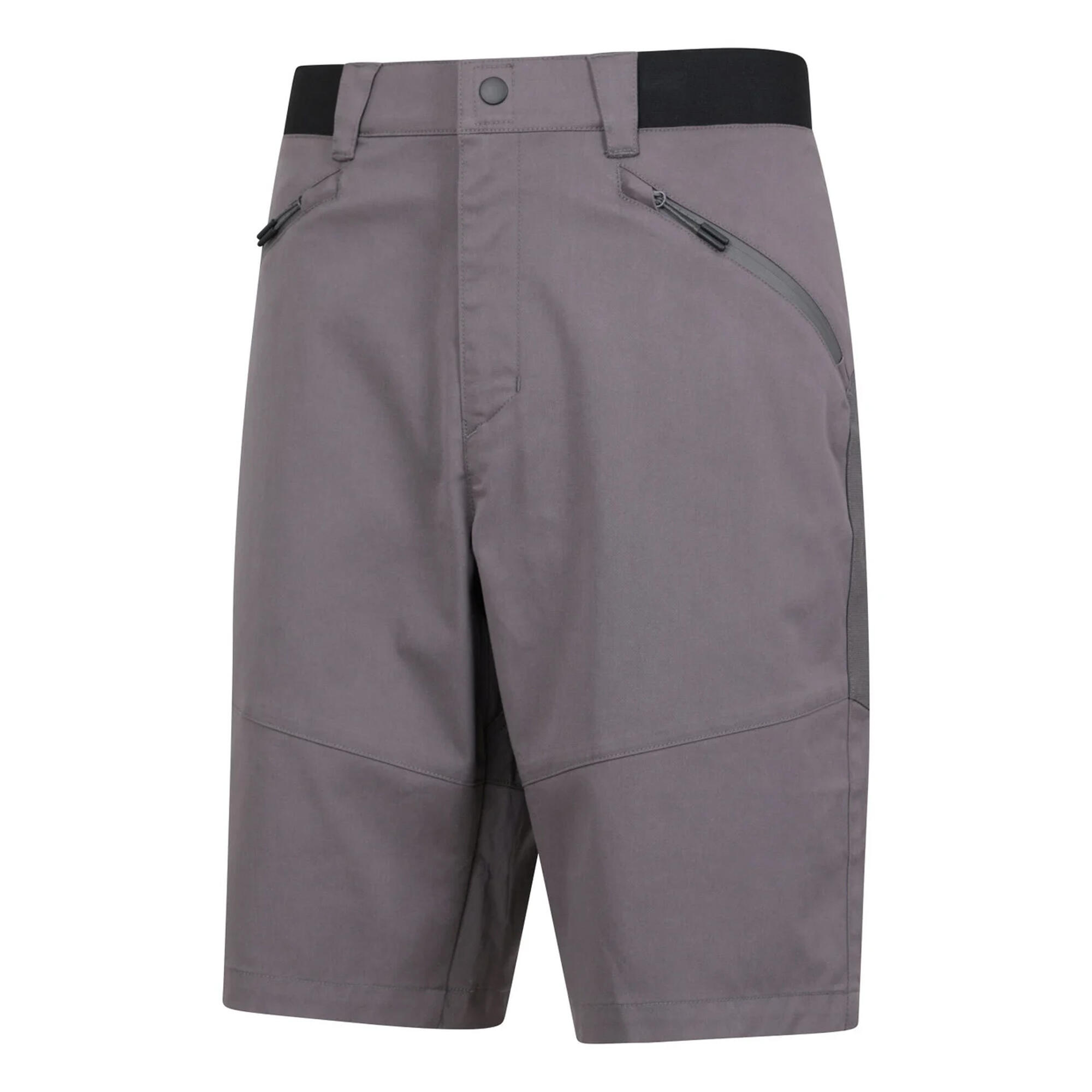 Mens Jungle Trekking Shorts (Charcoal) 3/4