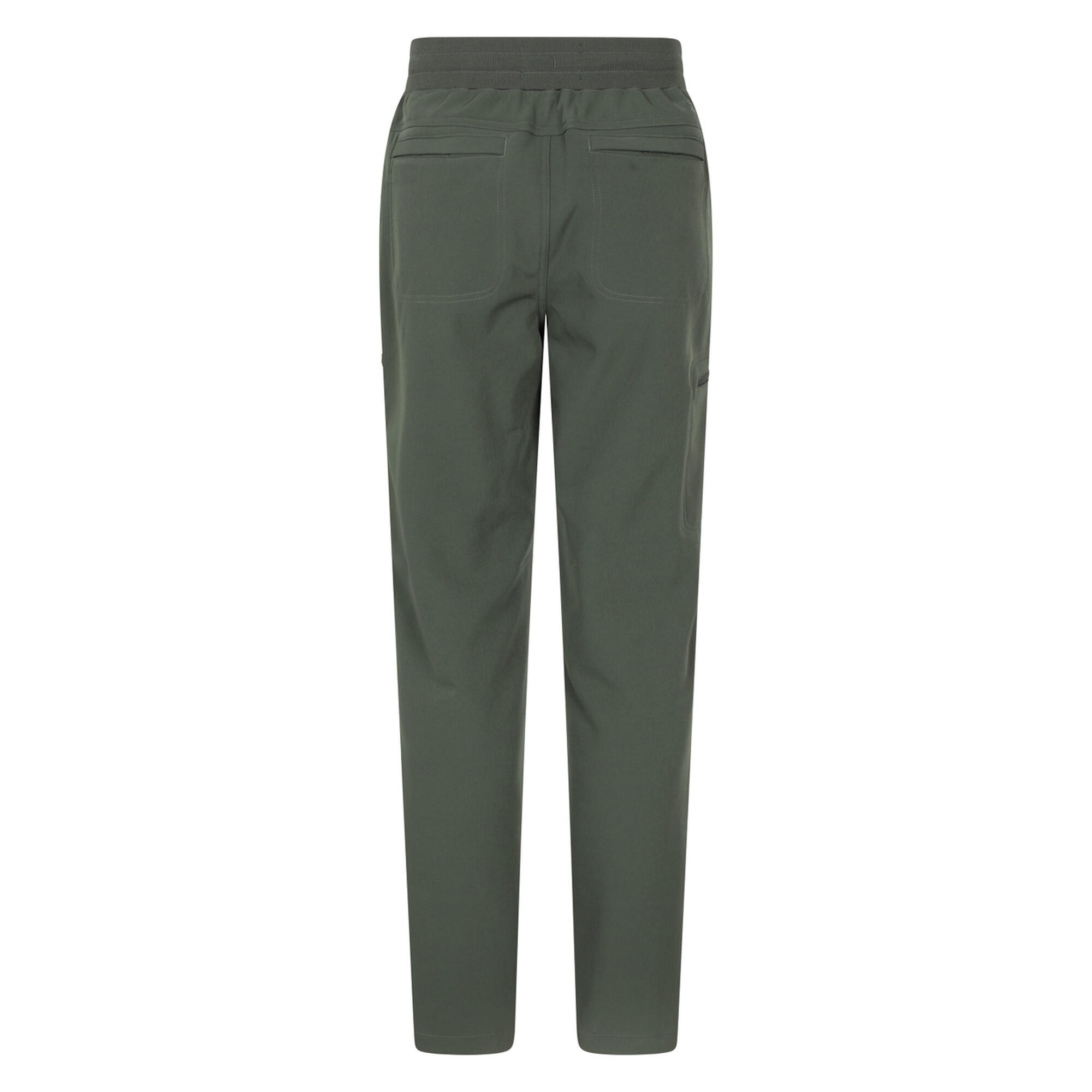Pantalone Corto Donna Mountain Warehouse Adventure Verde Kaki 2/4