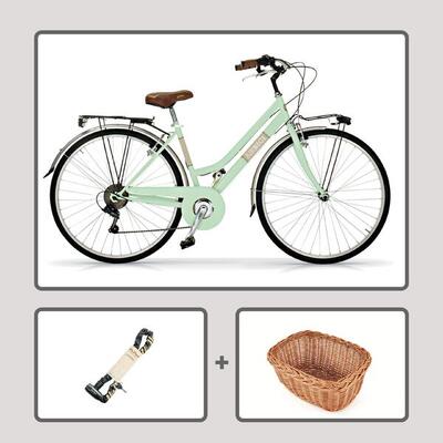 Bicicletta da città Urbana Airbici ALLURE LADY 28" 6 Velocità