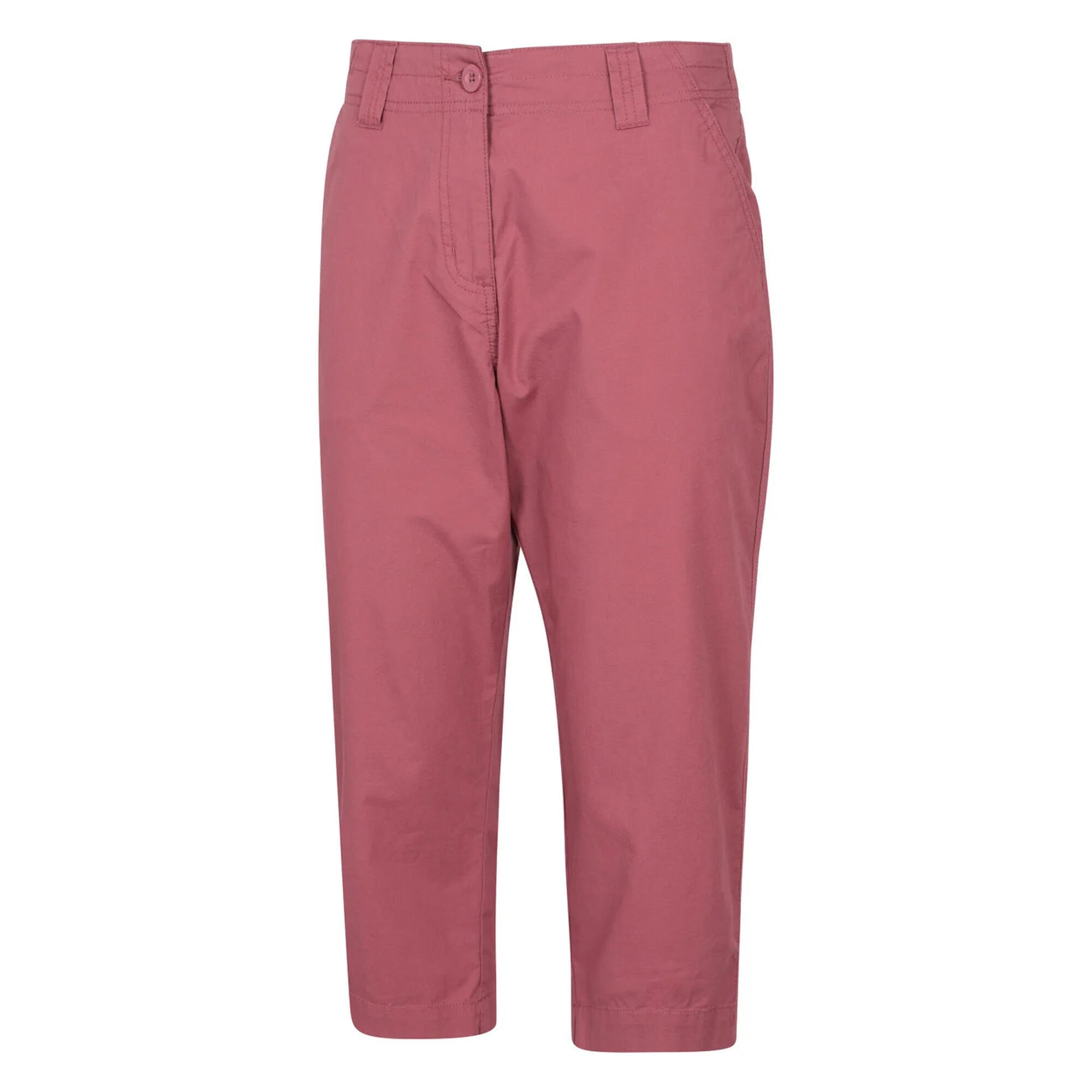 Womens/Ladies Coastal Stretch Capri (Pink) 3/4