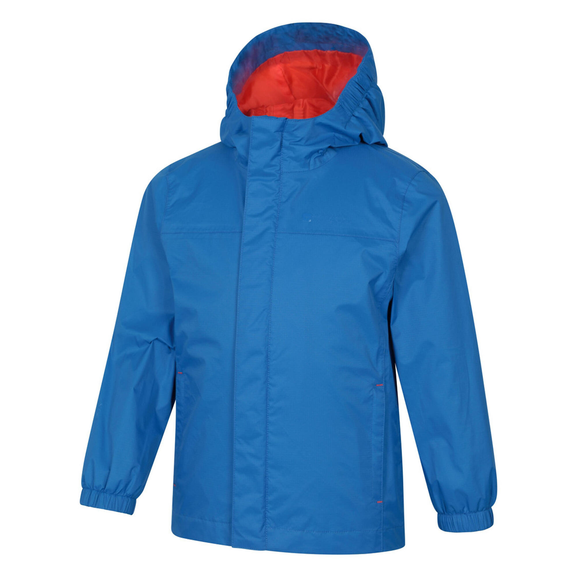 Veste Imperméable À Capuche TORRENT Enfant (Bleu Vif) 3/3