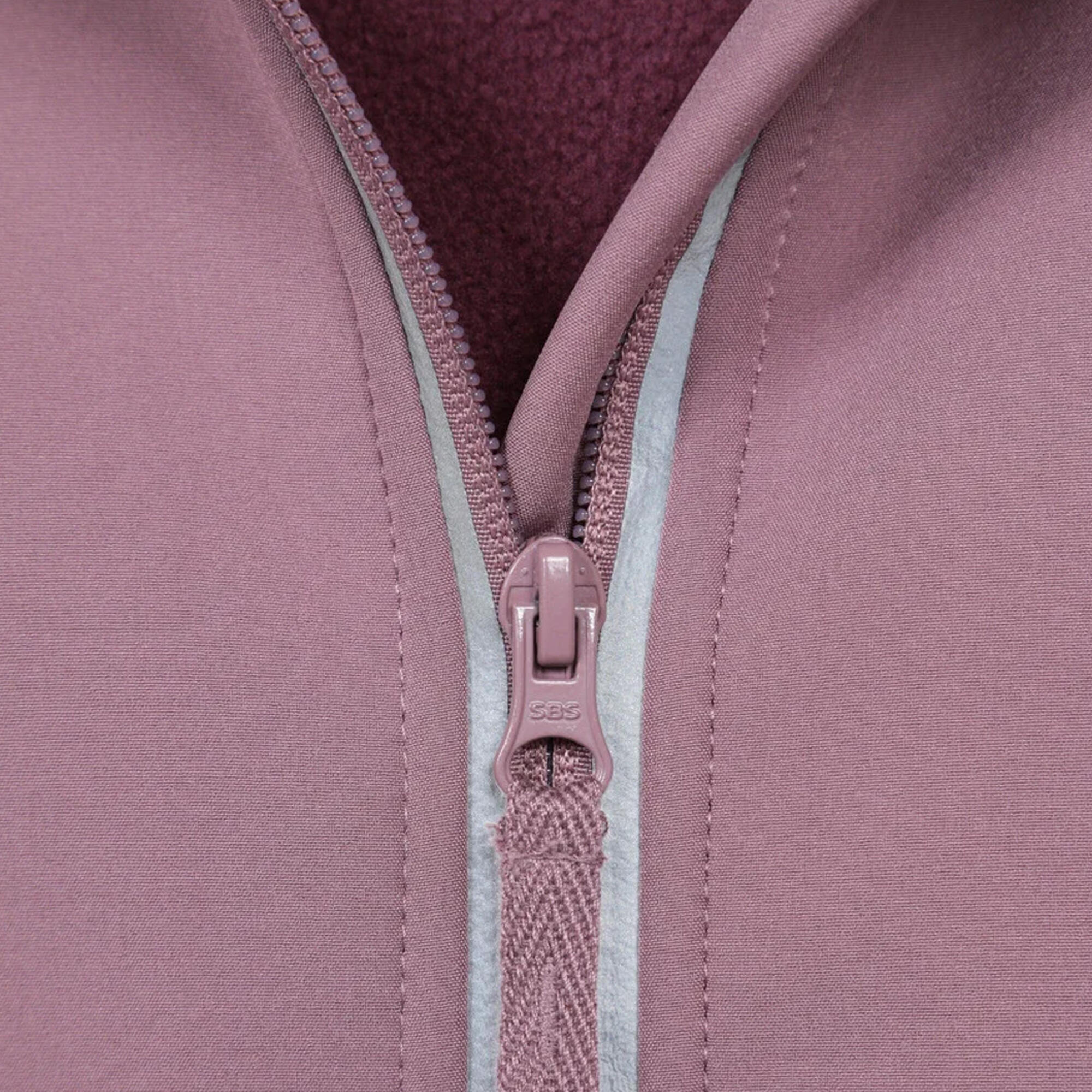"Huxley" Softshelljacke Reflektierend für Kinder dunkellila 4/4