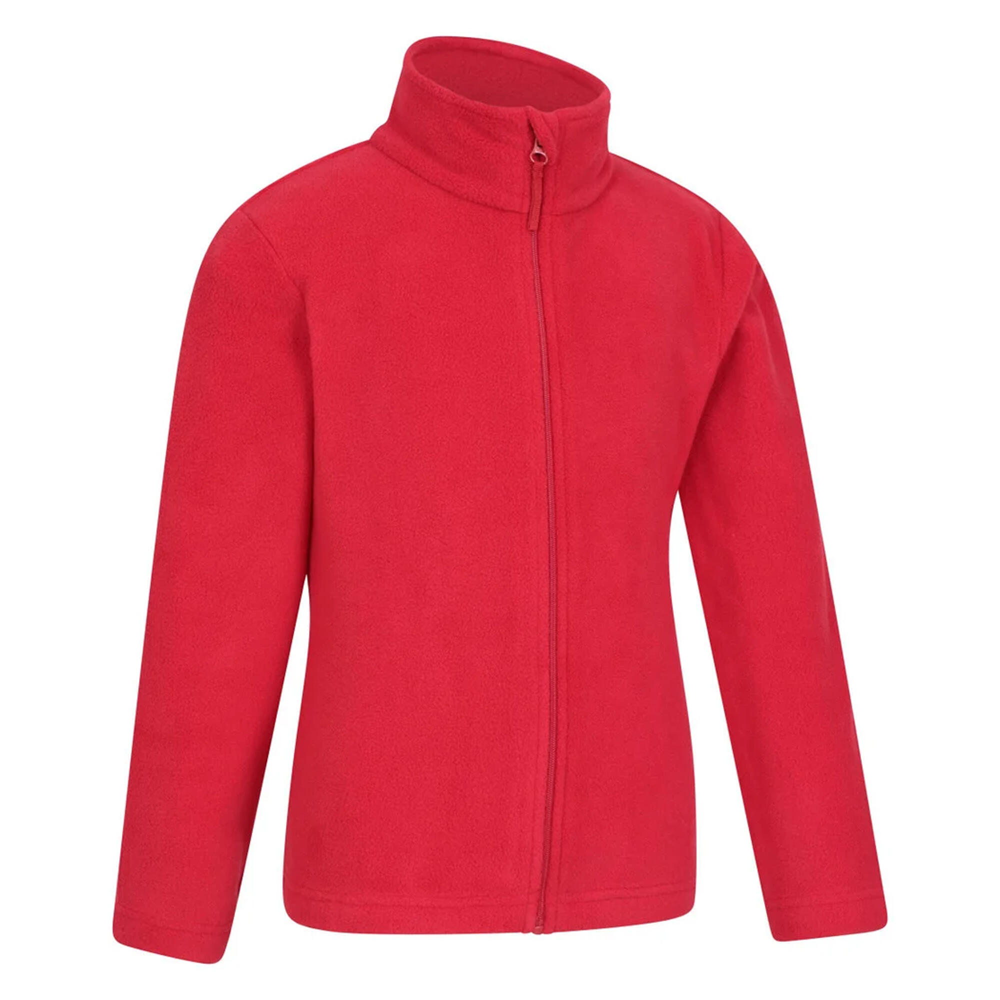 Childrens/Kids Camber II Full Zip Fleece Jacket (Dark Red) 4/4
