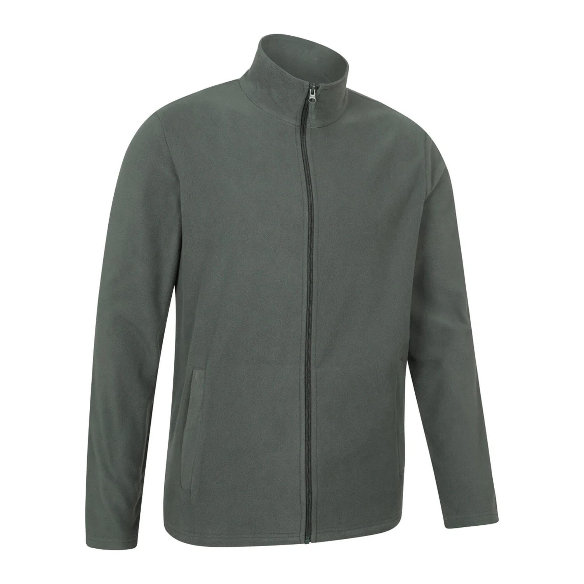 Mens Camber Fleece Jacket (Khaki Green) 4/4