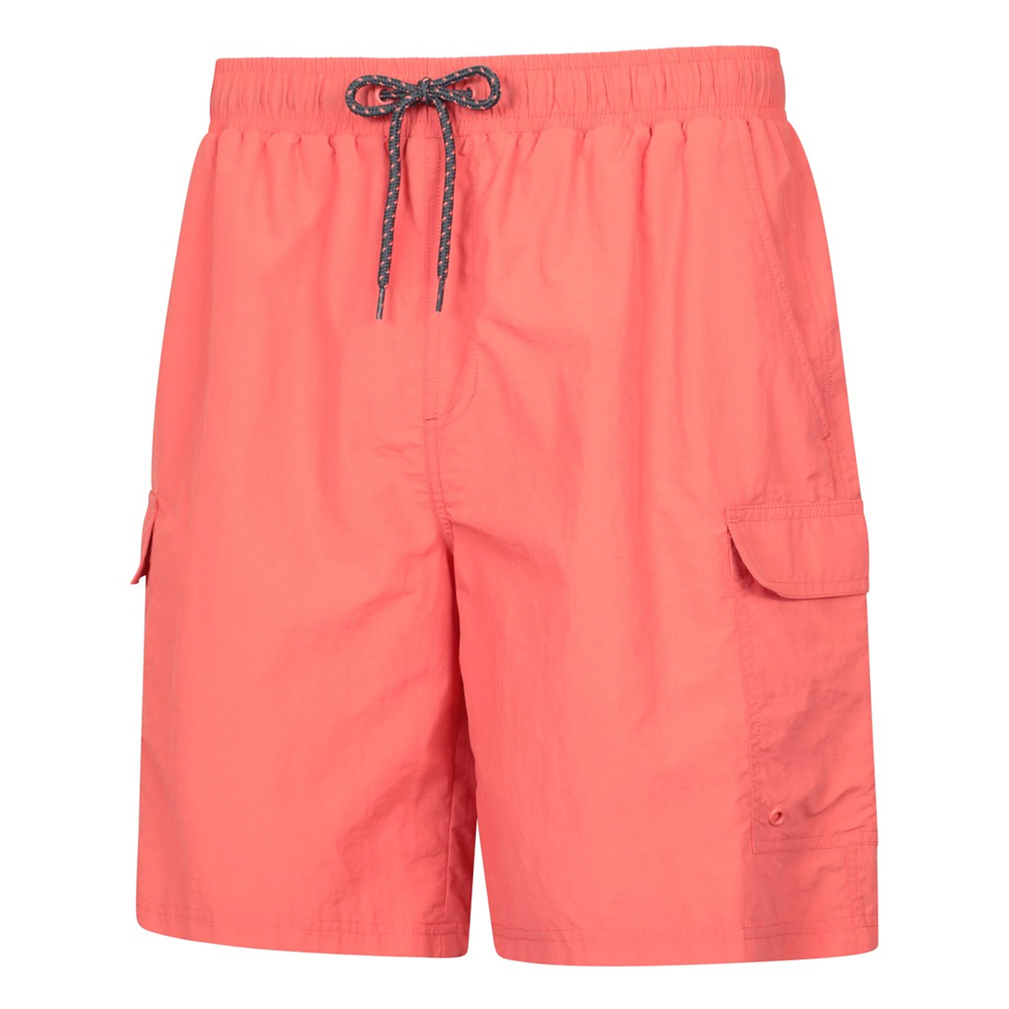 Pantaloncini Da Tavola Cargo Uomo Mountain Warehouse Shoreline Corallo 3/4
