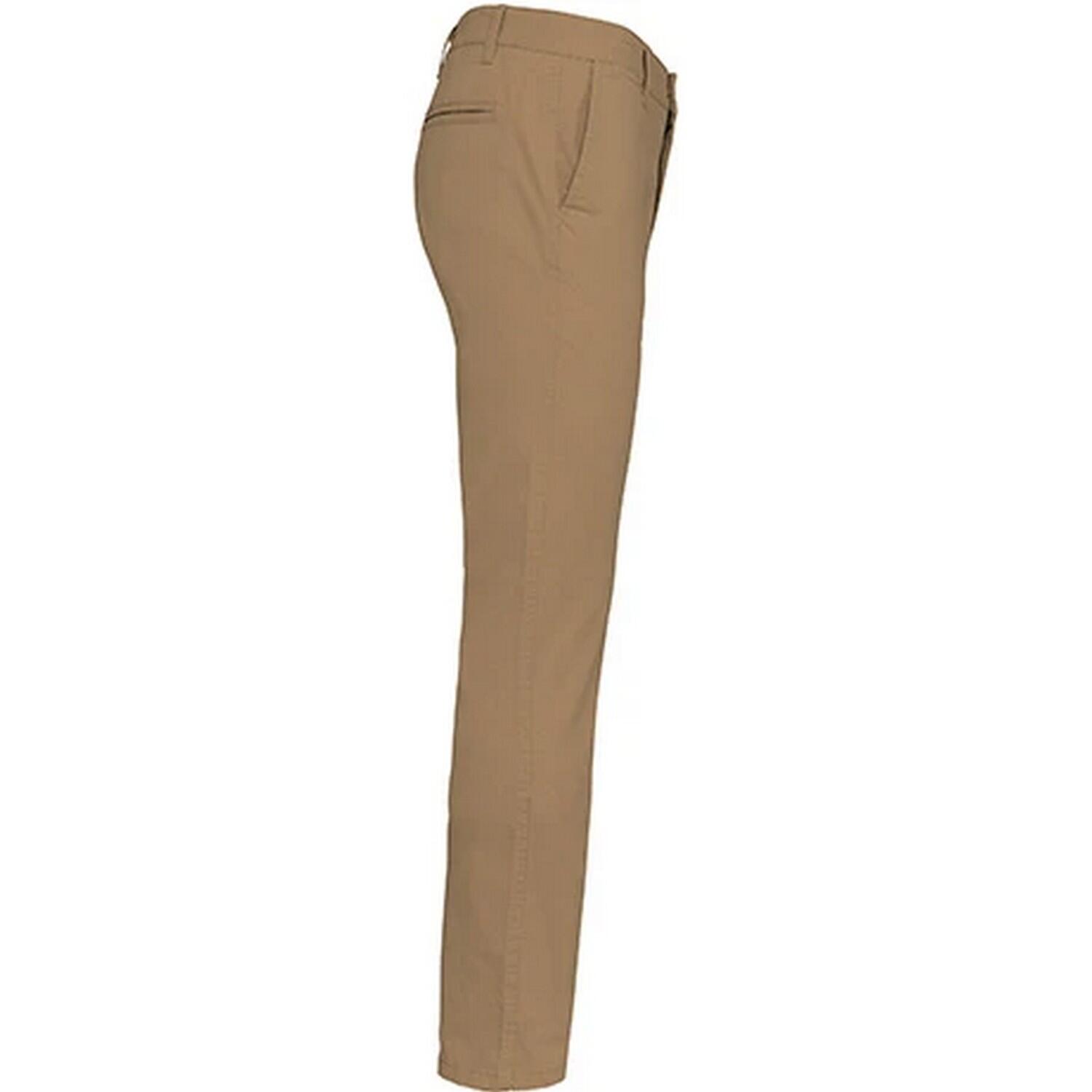 Chino Hose Herren Kamel 3/3