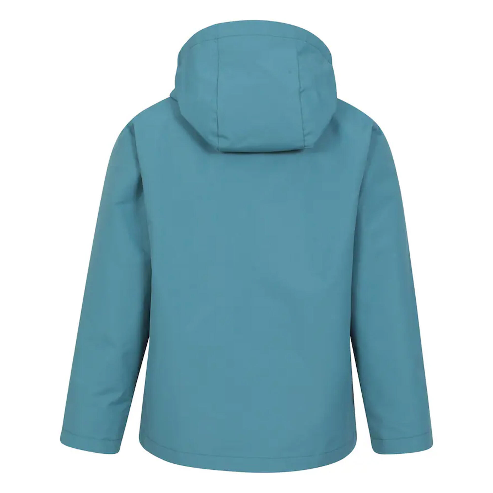 Childrens/Kids Fell 3 in 1 Water Resistant Jacket (Teal) 2/4