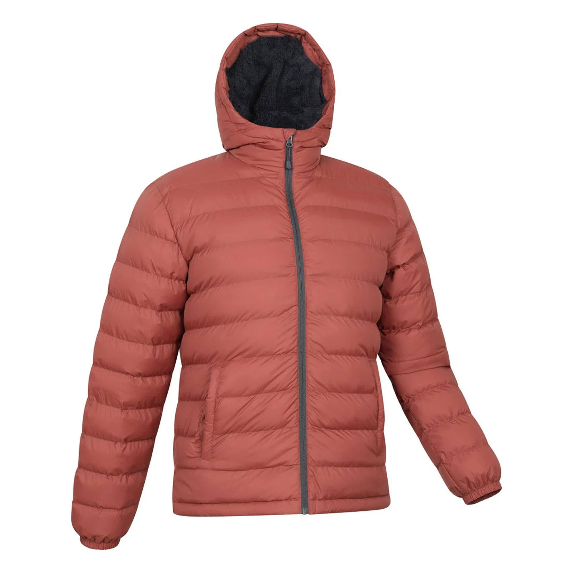 Veste Matelassée SEASONS Homme (Orange Brûlé) 4/4