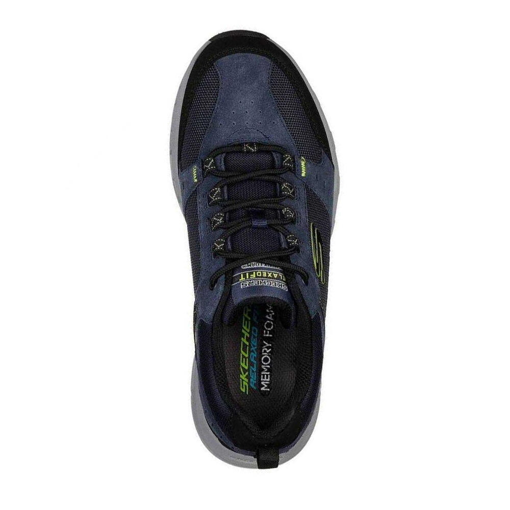 Scarpe Sportive PelleUomo Skechers Oak Canyon Blu Navy 4/5