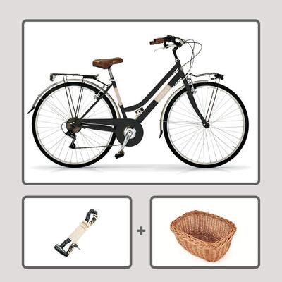 Bicicletta da città Urbana Airbici ALLURE LADY 28" 6 Velocità