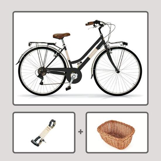 Bicicletta da città Urbana Airbici ALLURE LADY 28" 6 Velocità