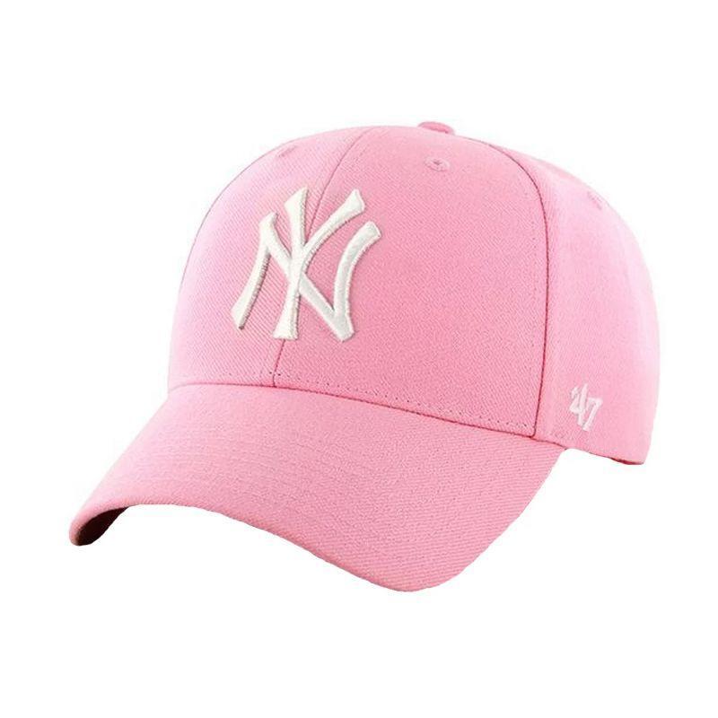 "MVP" BaseballMütze Damen und Herren Hellrosa 4/4