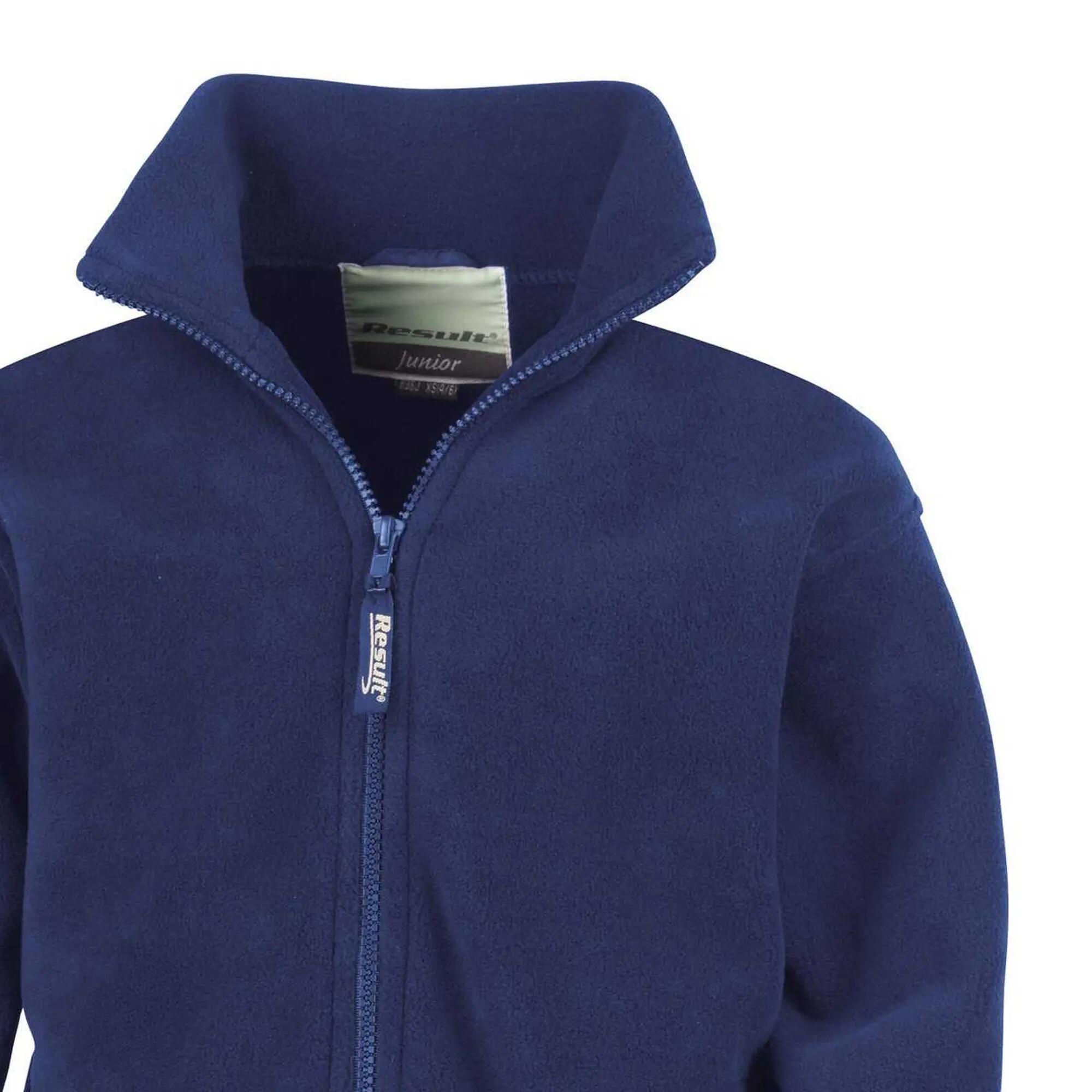 Fleecejacke für Kinder Königsblau 2/3