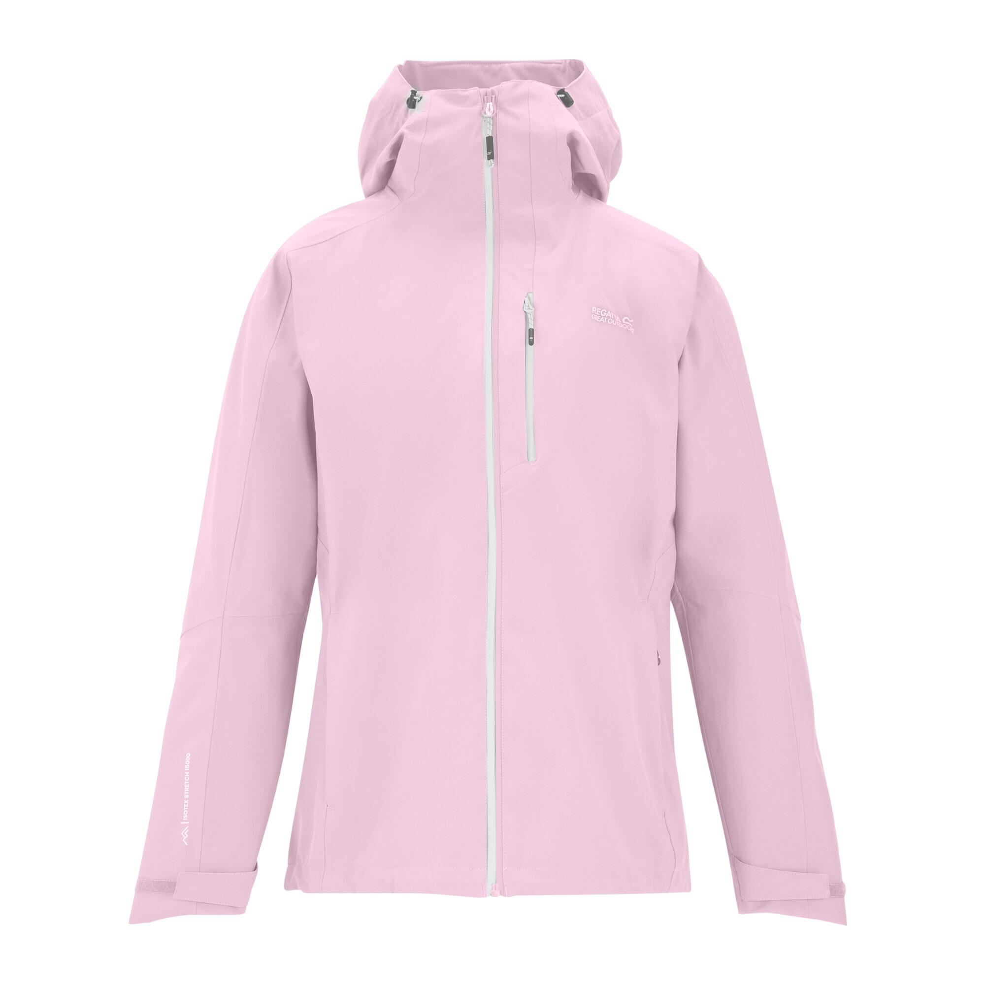 Giacca Impermeabile Donna Regatta Birchdale II Lilla Polvere 3/5