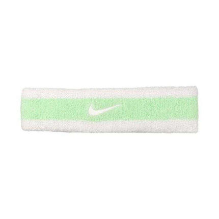 Stirnband, Frottee Damen und Herren Weiß/Grün