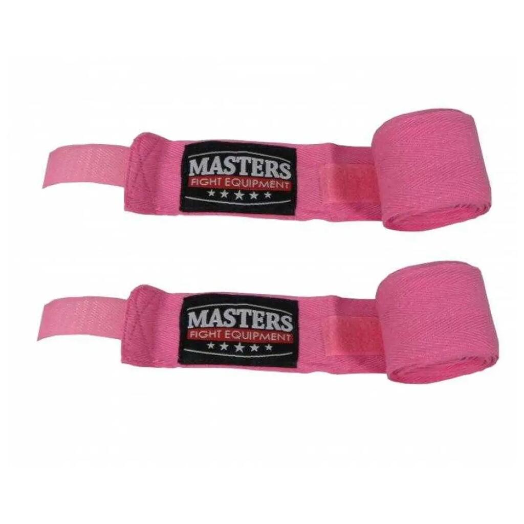 Boxing Bandage (Pack of 2) (Pink) One Size