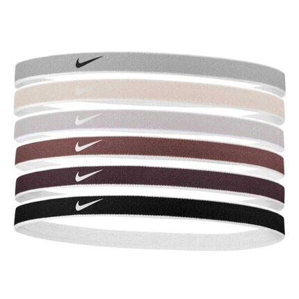Bandeau Sport Motif/style Rayure Contrastée Sur Bord (Blanc / Noir)
