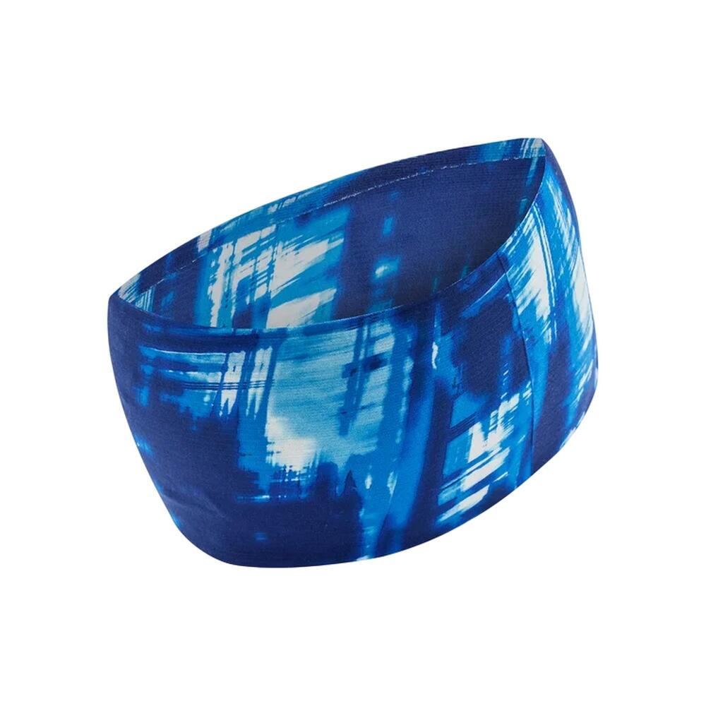 Fascia Per Capelli Largo CoolNet UV Buff Blu 3/6