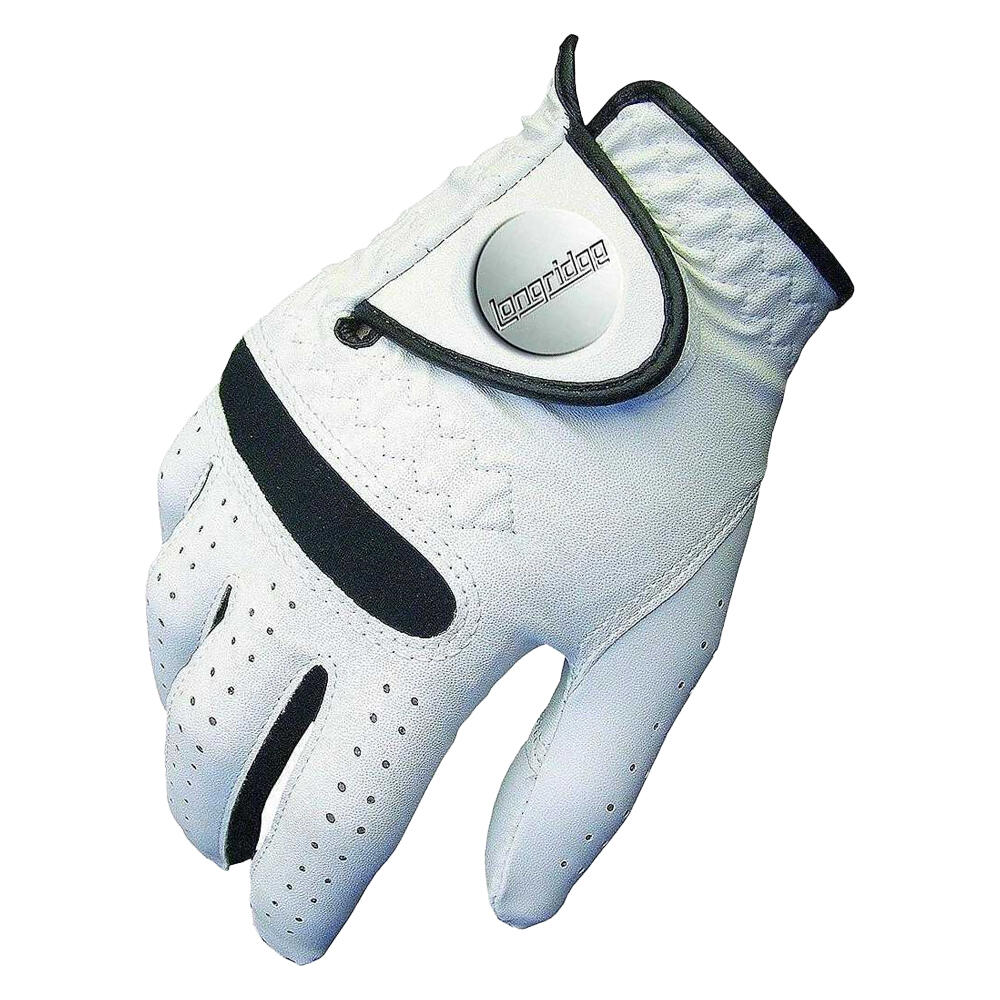 Linkshänder GolfHandschuh "Tour Dry" Herren Weiß/Schwarz 2/2