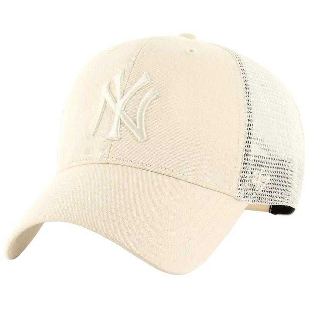 MLB New York Yankees Trucker Cap (Beige/Cream)