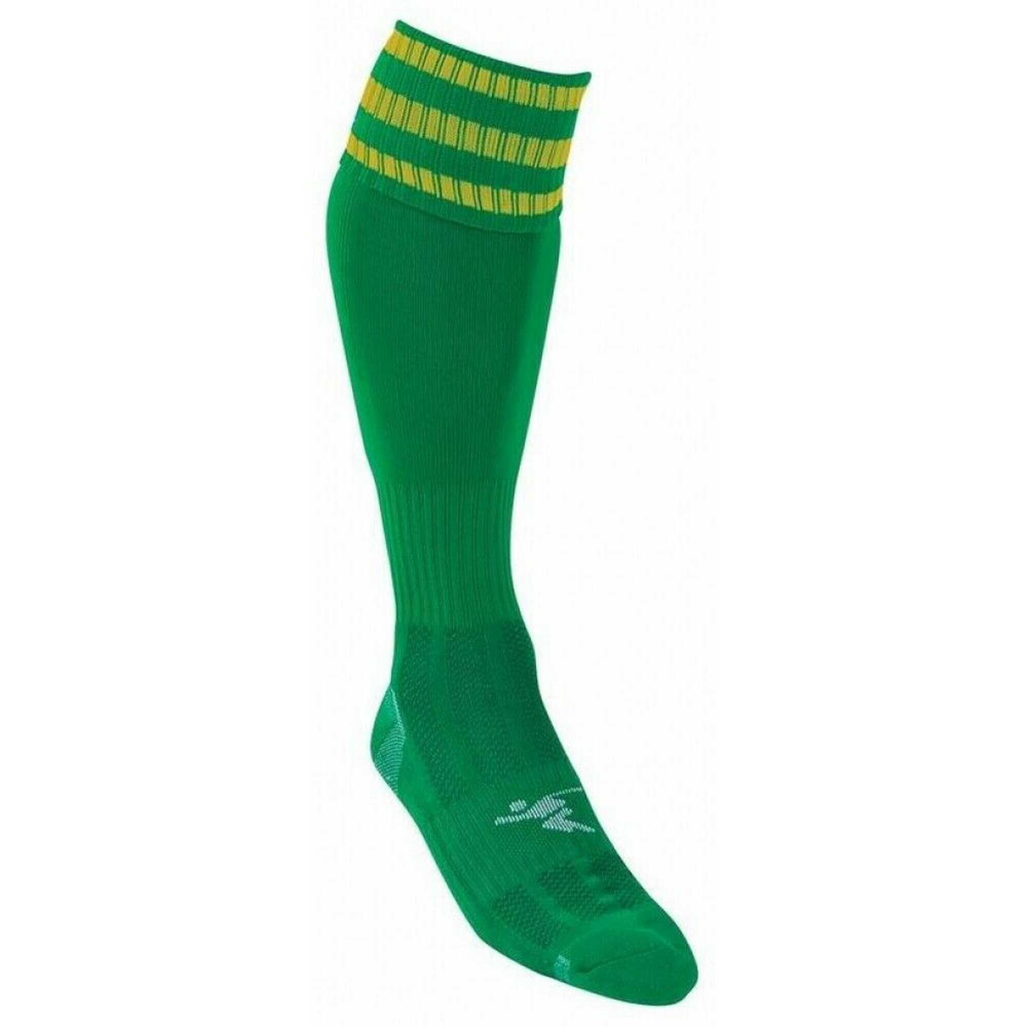 Calzini Da Calcio Bambino Precision Pro Verde/Dorato 2/2