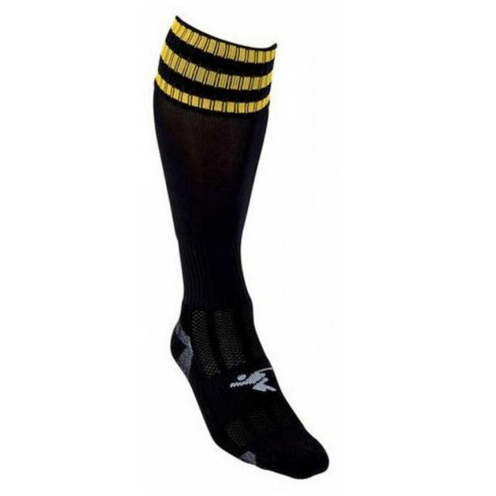 Chaussettes De Football PRO Adulte (Noir / Doré) 2/2