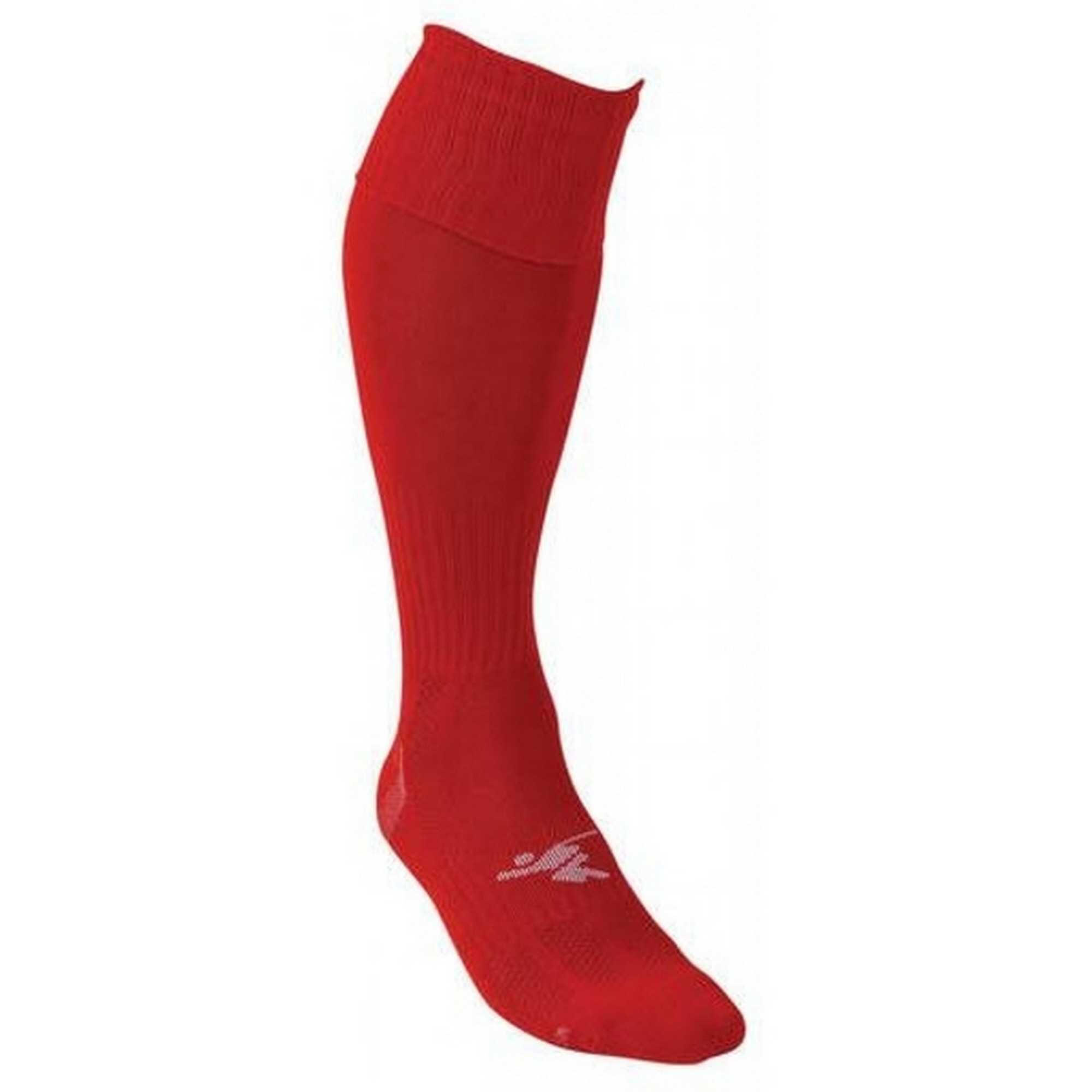 Childrens/Kids Pro Plain Football Socks (Red) 2/2